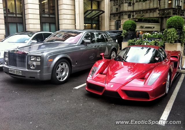 Ferrari Enzo spotted in London, United Kingdom