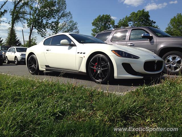 Maserati GranTurismo spotted in Morristown, New Jersey