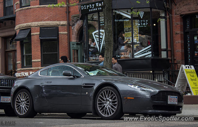Aston Martin Vantage spotted in Boston, Massachusetts