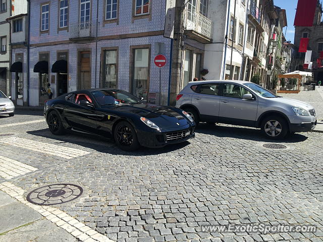Ferrari 599GTB spotted in Braga, Portugal
