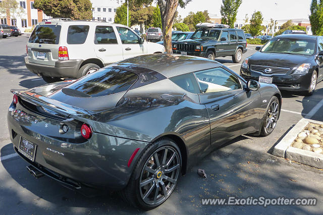 Lotus Evora spotted in Palo Alto, California