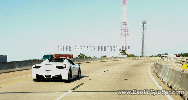 Ferrari 458 Italia spotted in Jacksonville, Florida