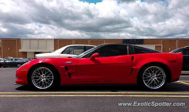Chevrolet Corvette ZR1 spotted in Victor, New York