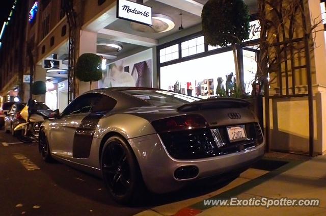 Audi R8 spotted in San Jose, California