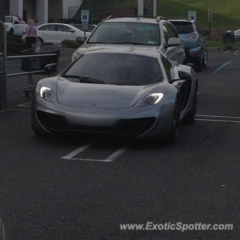 Mclaren MP4-12C spotted in Paramus, New Jersey