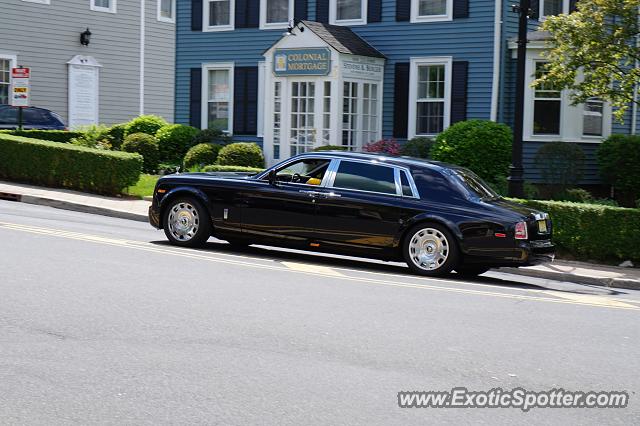 Rolls Royce Phantom spotted in Bernardsville, New Jersey