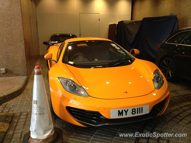 Mclaren MP4-12C spotted in Hong Kong, China