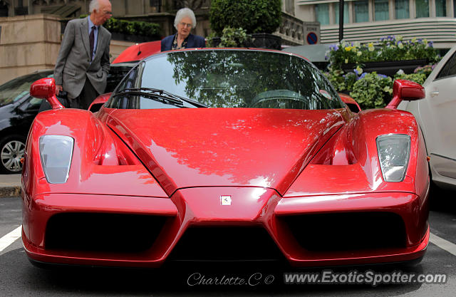 Ferrari Enzo spotted in London, United Kingdom