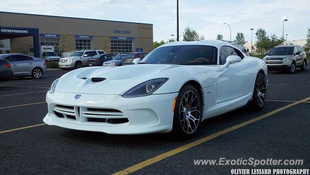 Dodge Viper spotted in Boucherville, Canada