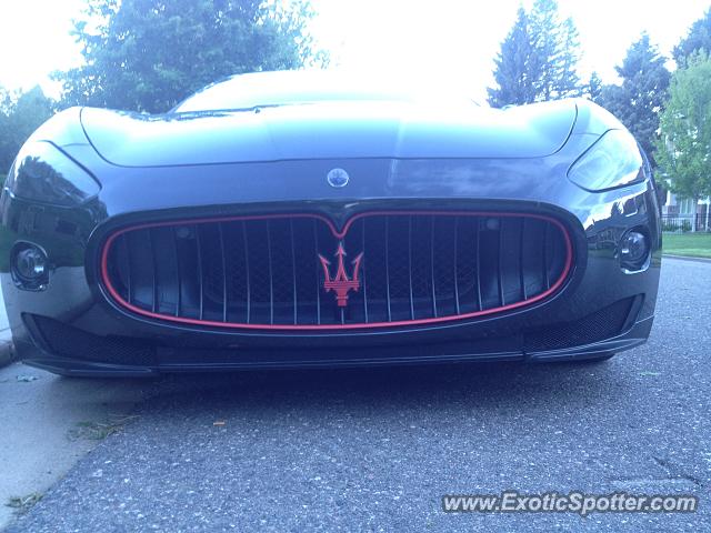 Maserati GranTurismo spotted in Denver, Colorado