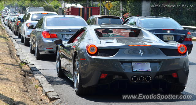 Ferrari 458 Italia spotted in Mexico City, Mexico