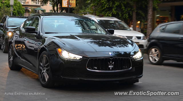 Maserati Ghibli spotted in Mexico City, Mexico