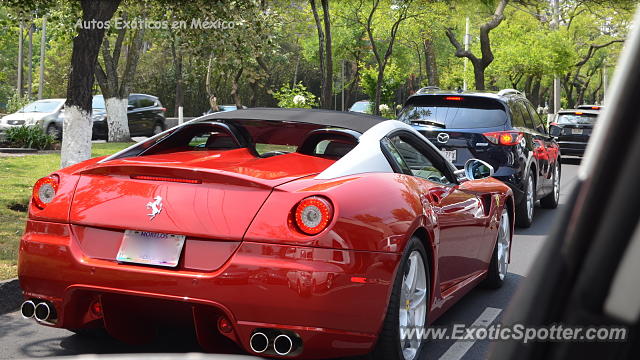 Ferrari 599GTB spotted in Mexico City, Mexico