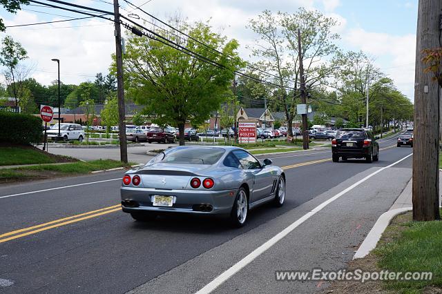 Ferrari 550 spotted in Bernardsville, New Jersey