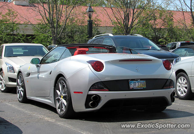Ferrari California spotted in New Albany, Ohio