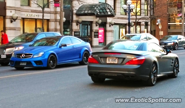 Mercedes C63 AMG Black Series spotted in Toronto, Ontario, Canada