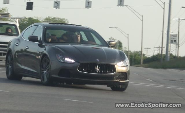 Maserati Ghibli spotted in Lexington, Kentucky