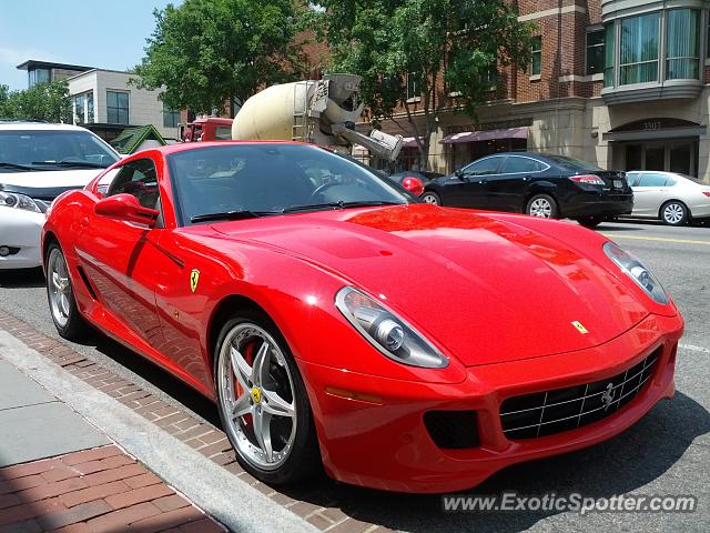 Ferrari 599GTB spotted in Washington DC, Virginia