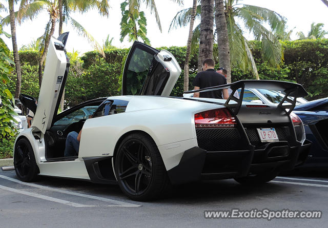 Lamborghini Murcielago spotted in Bal Harbour, Florida