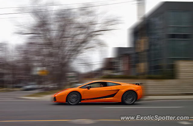 Lamborghini Gallardo spotted in Toronto, Canada