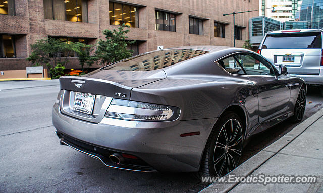 Aston Martin DB9 spotted in Indianapolis, Indiana