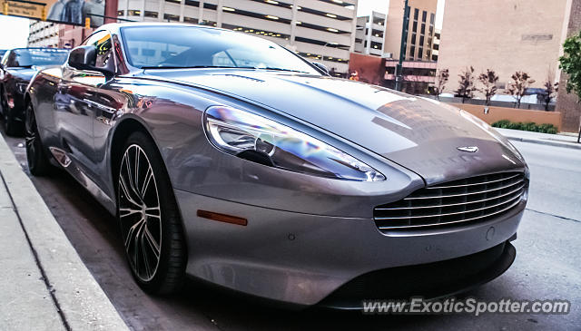 Aston Martin DB9 spotted in Indianapolis, Indiana