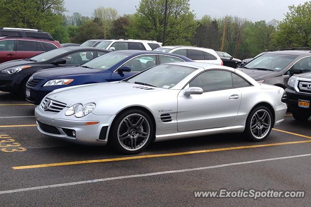 Mercedes SL 65 AMG spotted in Victor, New York