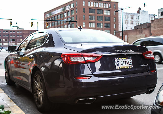 Maserati Quattroporte spotted in Indianapolis, Indiana