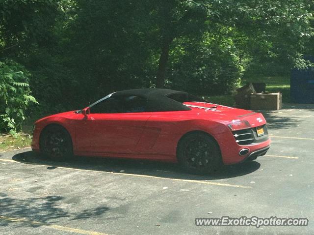 Audi R8 spotted in Orchard Park, New York