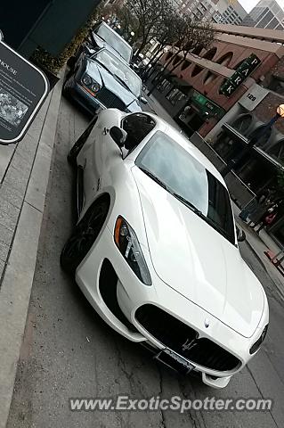 Maserati GranTurismo spotted in Toronto, Canada