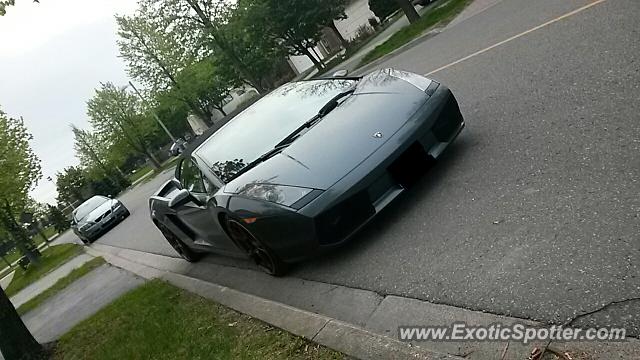 Lamborghini Gallardo spotted in Toronto, Canada