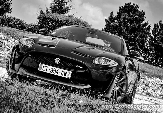 Jaguar XKR-S spotted in Le Touquet, France