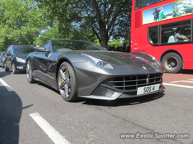 Ferrari F12 spotted in London, United Kingdom