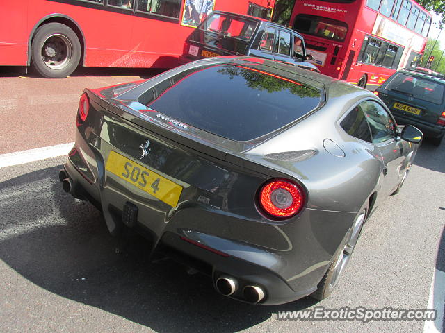 Ferrari F12 spotted in London, United Kingdom
