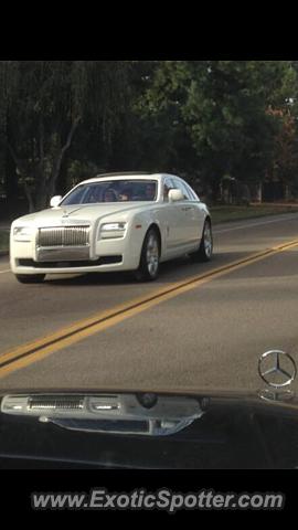 Rolls Royce Ghost spotted in Los Angeles, California