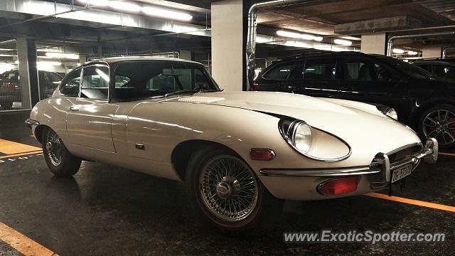 Jaguar E-Type spotted in Zurich, Switzerland