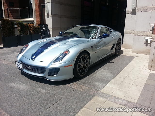 Ferrari 599GTO spotted in Toronto, Canada