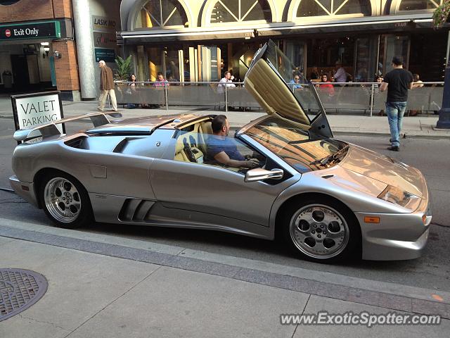 Lamborghini Diablo spotted in Toronto, Canada