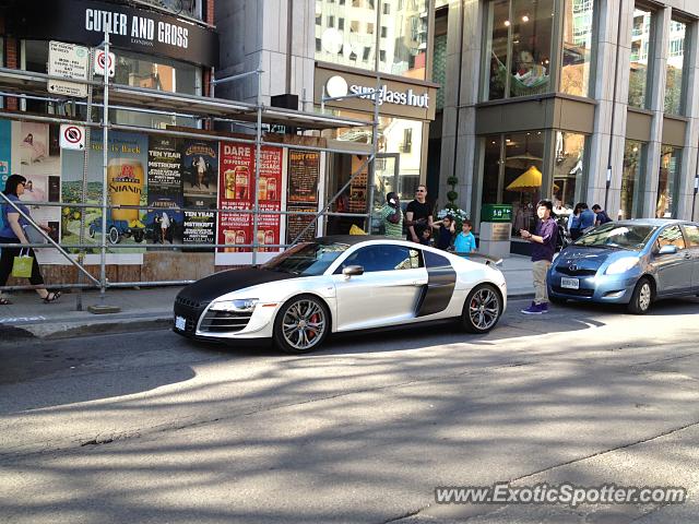 Audi R8 spotted in Toronto, Canada