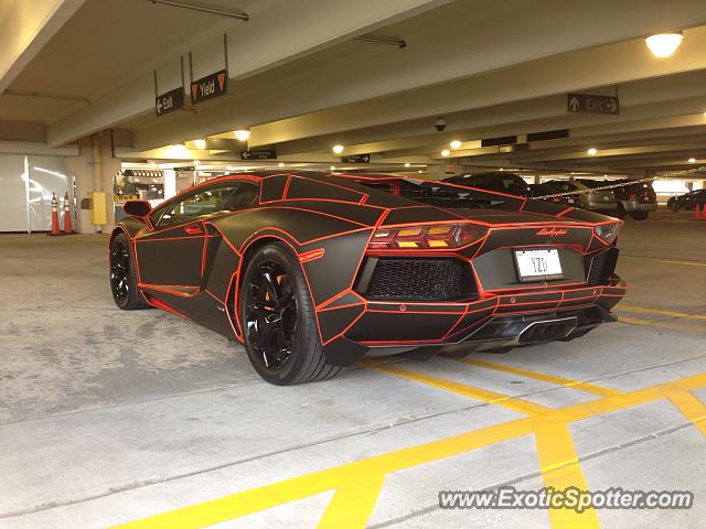 Lamborghini Aventador spotted in Tyson's Corner, Virginia