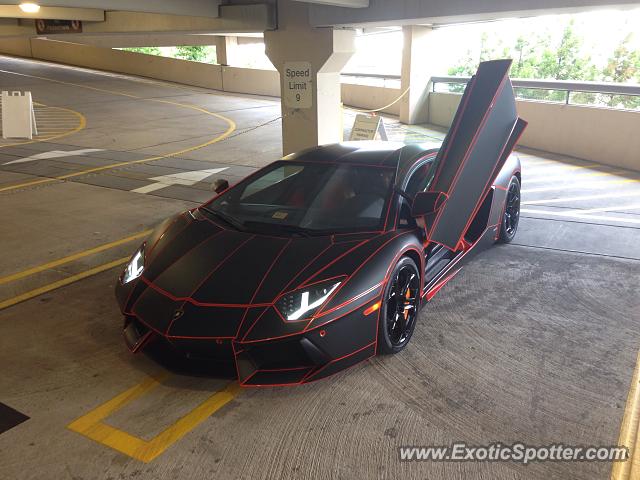 Lamborghini Aventador spotted in Tyson's Corner, Virginia