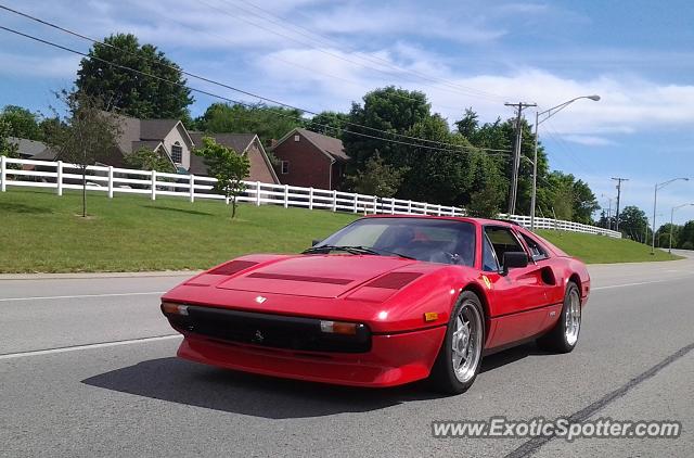 Ferrari 308 spotted in Lexington, Kentucky