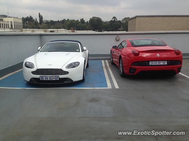 Ferrari California spotted in Sandton, South Africa