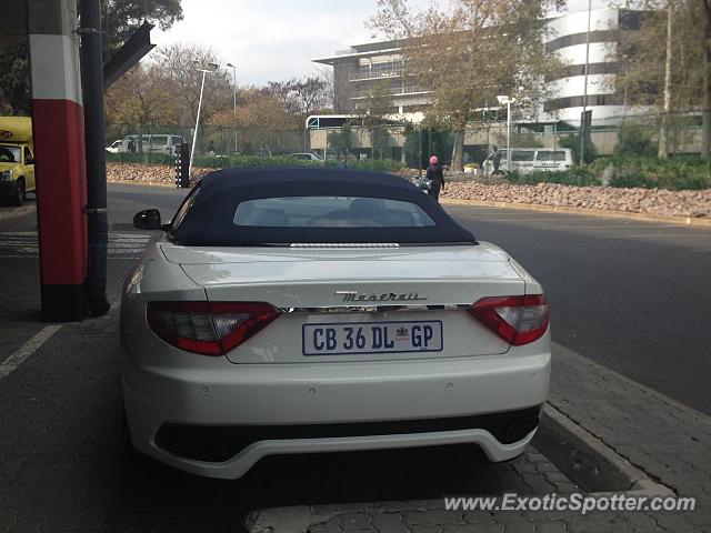 Maserati GranCabrio spotted in Sandton, South Africa