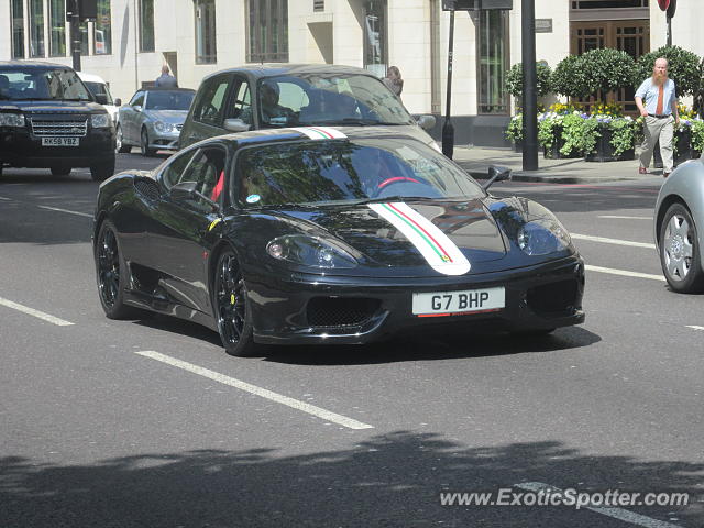 Ferrari 360 Modena spotted in London, United Kingdom