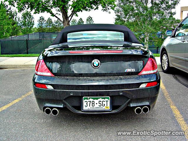 BMW M6 spotted in Greenwood, Colorado