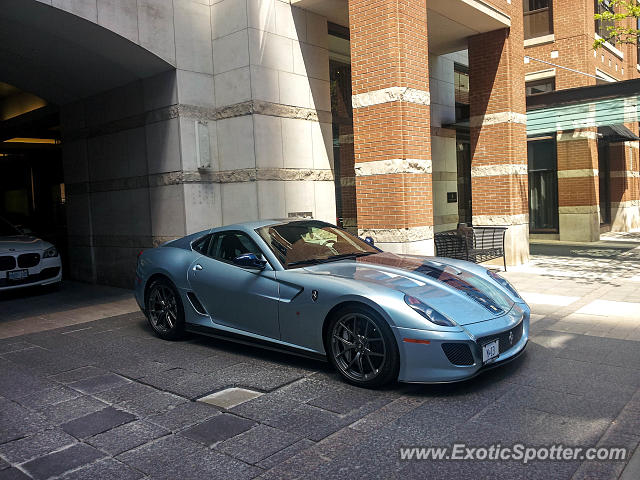Ferrari 599GTO spotted in Toronto Ontario, Canada