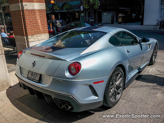 Ferrari 599GTO spotted in Toronto Ontario, Canada