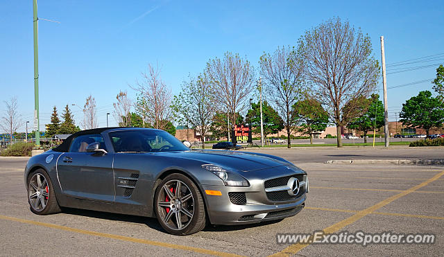 Mercedes SLS AMG spotted in London, Ontario, Canada