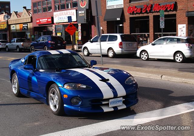 Dodge Viper spotted in Ottawa, Canada